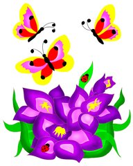 155 грн  Живопись по номерам ASK024 Раскраска по номерам для детей Бабочки