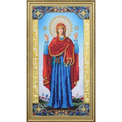 469 грн   Р-363 Икона Божьей Матери Нерушимая стена Набор для вышивки бисером