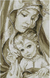 КДИ-0152 Набор алмазной вышивки Мадонна с младенцем