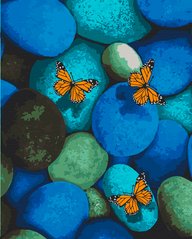295 грн  Живопис за номерами 10573-AC Набір-розмальовка за номерами Метеликі монархи