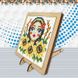 DMW-020 Набір діамантового живопису на дерев'яній основі Україночка