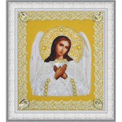 242 грн   Р-372 Икона Ангела Хранителя (золото) Набор для вышивки бисером