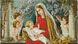 SS803 Набор алмазной мозаики 40х70 Дева Мария с Иисусом в саду