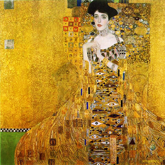 1 200 грн  Діамантова мозаїка КДИ-0225 Набір діамантової вишивки Золота Адель. Художник Gustav Klimt