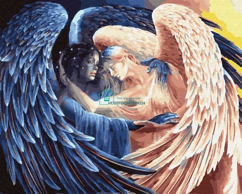 339 грн  Живопись по номерам BK-GX32023 Картина-раскраска по номерам Обьятия ангела