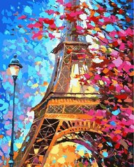 635 грн  Живопись по номерам VPS612 Раскраска по номерам Краски весеннего Парижа