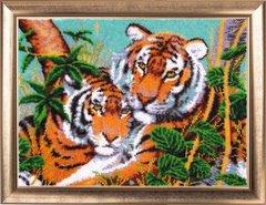 570 грн   607 Тигри в джунглях Набір для вишивання бісером