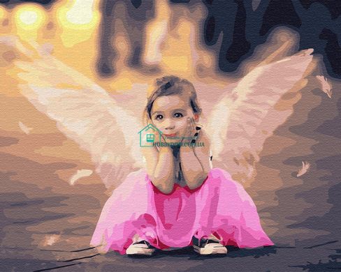 339 грн  Живопись по номерам BK-GX33004 Картина-раскраска по номерам Маленький ангелочек