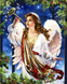 КДИ-0422 Набір діамантової вишивки Ангел – вісник щастя