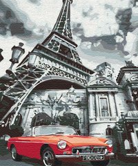 329 грн  Живопись по номерам BS51606 Картина по номерам Красный цвет Парижа 40 х 50 см