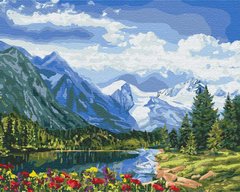 329 грн  Живопись по номерам KH2288 Картина для рисования по номерам Альпийское совершенство