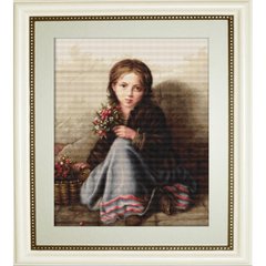 620 грн   B513 Портрет девочки Набор для вышивания нитками