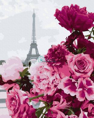 279 грн  Живопис за номерами BK-GX39373 Набір для малювання за номерами Квіти Парижу