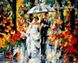 VP080 Раскраска по номерам Свадьба под дождем худ. Афремов Леонид