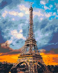 329 грн  Живопись по номерам BS51680 Картина по номерам Железная дама Парижа 40 х 50 см