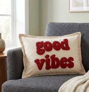 ЕА-215/30 Good vibes Набір для килимової вишивки наволочки на подушку