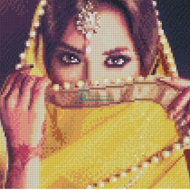 512 грн  Діамантова мозаїка Набір для творчості алмазна картина Індійська краса, 30х30 см CA-0041