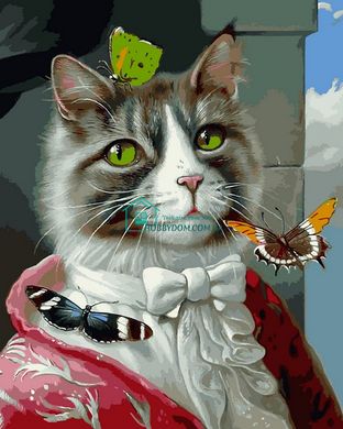 459 грн  Живопис за номерами VP1393 Картина-розмальовка за номерами Його величність кіт