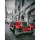 Алмазна картина HX197 Червоне авто, розміром 30х40 см