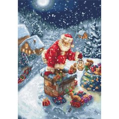 589 грн   B577 Дед Мороз Набор для вышивки нитками