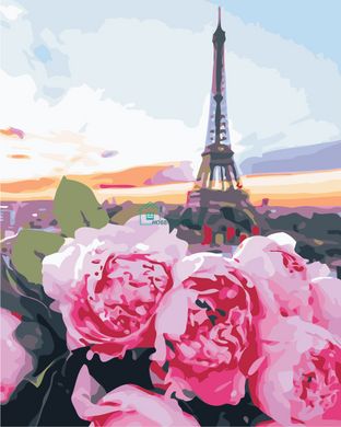 319 грн  Живопис за номерами AS0855 Набір для малювання по номерам Романтика Парижа
