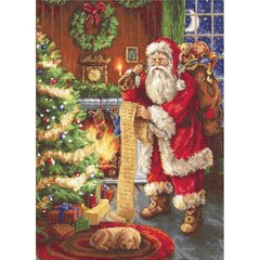 567 грн   B578 Дед Мороз Набор для вышивки нитками