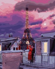 339 грн  Живопис за номерами BK-GX30104 Набір для малювання по номерам Сутінки над Парижем