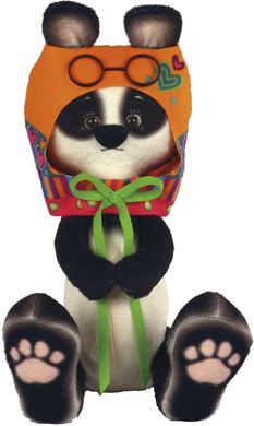 387 грн  Мягкая игрушка м4018 Набор для создания мягкой игрушки Панда в шлеме