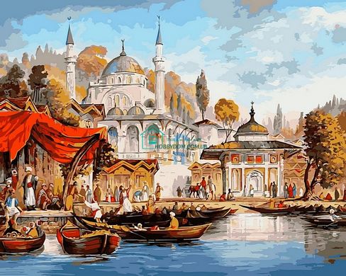 459 грн  Живопис за номерами VP486 Розмальовка за номерами Стамбул Мечеть Ускюдар Худ Таркер Аян