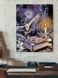 АЛМР-179 Набор алмазной мозаики на подрамнике Магические книги Гарри Поттера, 40*50 см