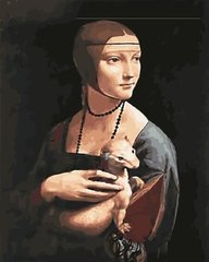 329 грн  Живопись по номерам BK-GX29283 Набор-раскраска по номерам Дама с горностаем Леонардо да Винчи