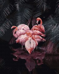 279 грн  Живопись по номерам BK-GX36040 Картина для рисования по номерам Фламинго