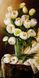 КДИ-0616 Набір алмазної вишивки Букет білих тюльпанів. Художник Dobel Elena
