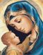 PGX25582 Розмальовка за номерами Матір Божа, В картонній коробці