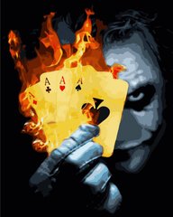 395 грн  Живопис за номерами VA-2078 Картина за номерами Джокер з картами
