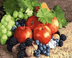 329 грн  Живопись по номерам BK-GX25333 Набор для рисования картины по номерам Осенний урожай