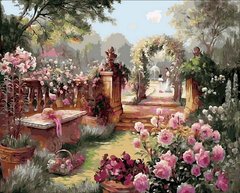 455 грн  Живопись по номерам NB1442 Райский сад Набор-картина по номерам