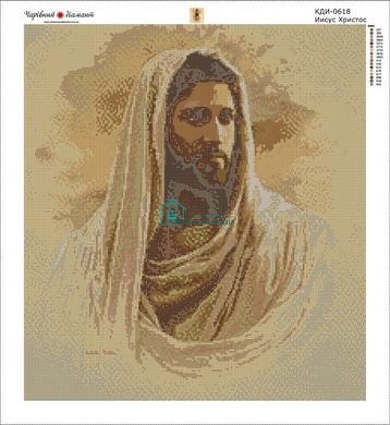 1 300 грн  Алмазная мозаика КДИ-0618 Набор алмазной вышивки Иисус Христос-4