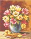 DMP-207 Набір діамантового живопису на підрамнику Ваза з тюльпанами