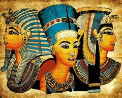 429 грн  Живопись по номерам VP1401 Картина-раскраска по номерам Символы Египта