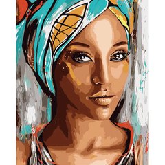 395 грн  Живопись по номерам VA-2746 Набор для рисования по номерам Девушка Африки