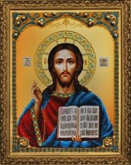 711 грн   P-123 Ікона Христа Спасителя Набір для вишивання бісером