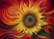 КДИ-0675 Набір алмазної вишивки Квітка сонця. Художник Ricardo Chavez-Mendez