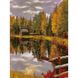 Алмазна картина HX141 Осінній ліс, розміром 30х40 см