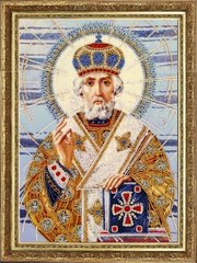 327 грн   814 Св.Миколай (за картиною А. Охапкіна) Набір для вишивання бісером
