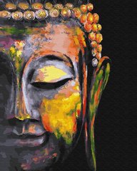329 грн  Живопис за номерами BK-GX30220 Картина-розмальовка за номерами Різнокольоровий Будда
