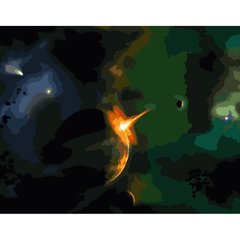 315 грн  Живопись по номерам Набор для росписи по номерам Вспышка во вселенной, 40х50 см, GS364