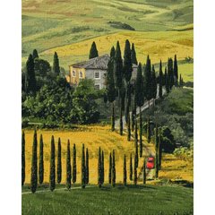 329 грн  Живопис за номерами KH2297 Картина для малювання за номерами Подорож в Тоскану