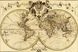КДИ-0639 Набор алмазной вышивки Старинная карта мира