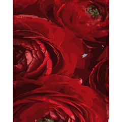 315 грн  Живопись по номерам Набор для росписи по номерам Красные цветы, 40х50 см, DY258